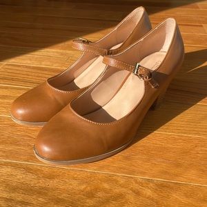 Brown Mary Jane Heels